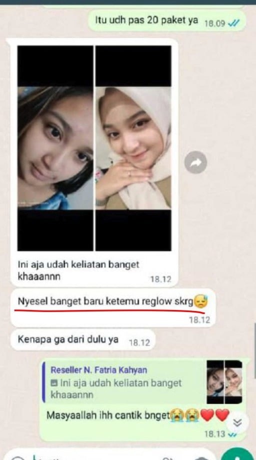 Testimoni Reglow 2023 3
